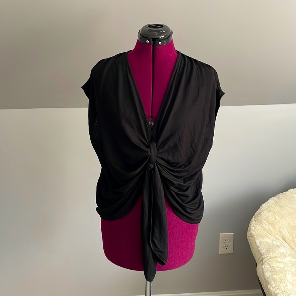 Zara draped top